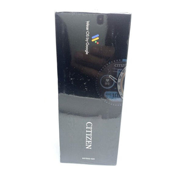 Citizen Men's Watch MX1000-52X CZ Smart Smartwatch Black Dial Stainless Steel - Picture 3 of 7